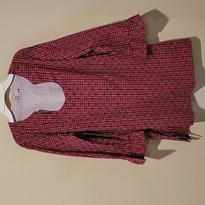 ❤️ KATHERINE WAY RUFFLE SLEEVE TUNIC TOP, MEDIUM